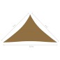 vidaXL Sonnensegel 160 g/m² Taupe 4x4x5,8 m HDPE vidaXL Sonnensegel 160 g/m² Taupe 4x4x5,8 m HDPE