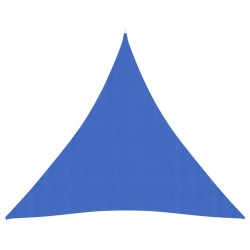 vidaXL Sonnensegel 160 g/m² Blau 4x4x4 m HDPE