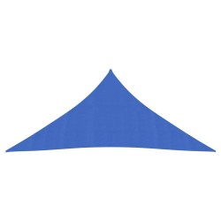 vidaXL Sonnensegel 160 g/m² Blau 4x4x4 m HDPE
