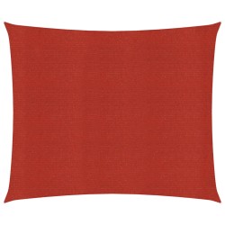 vidaXL Sonnensegel 160 g/m² Rot 4,5x4,5 m HDPE
