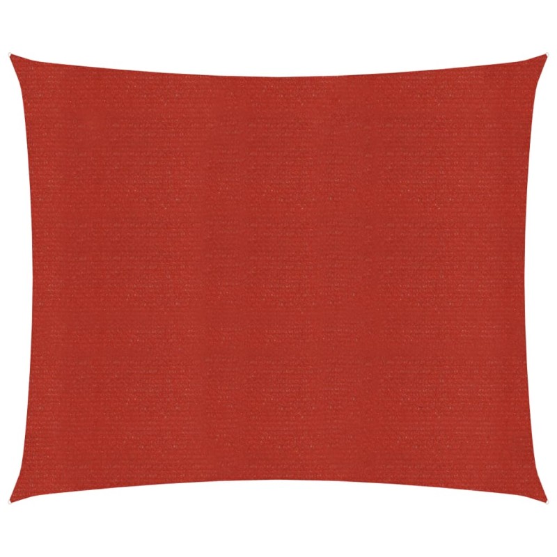 vidaXL Sonnensegel 160 g/m² Rot 4,5x4,5 m HDPE vidaXL Sonnensegel 160 g/m² Rot 4,5x4,5 m HDPE
