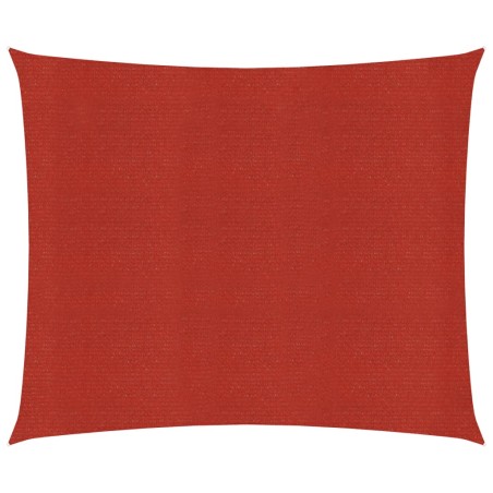 vidaXL Sonnensegel 160 g/m² Rot 4,5x4,5 m HDPE