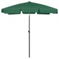 vidaXL Strandschirm Grün 180x120 cm vidaXL Strandschirm Grün 180x120 cm