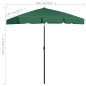 vidaXL Strandschirm Grün 180x120 cm vidaXL Strandschirm Grün 180x120 cm