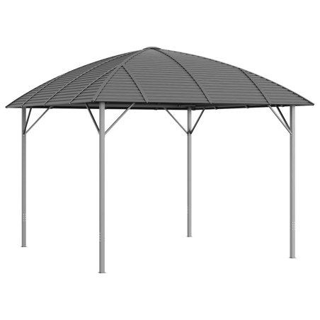 vidaXL Pavillon mit Bogendach 3x3 m Anthrazit