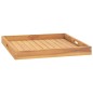 vidaXL Serviertablett 60x60 cm Massivholz Teak vidaXL Serviertablett 60x60 cm Massivholz Teak