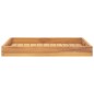 vidaXL Serviertablett 60x60 cm Massivholz Teak vidaXL Serviertablett 60x60 cm Massivholz Teak