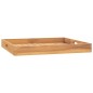 vidaXL Serviertablett 60x60 cm Massivholz Teak vidaXL Serviertablett 60x60 cm Massivholz Teak