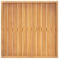 vidaXL Serviertablett 60x60 cm Massivholz Teak vidaXL Serviertablett 60x60 cm Massivholz Teak