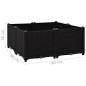 vidaXL Hochbeet 80x80x38 cm Polypropylen vidaXL Hochbeet 80x80x38 cm Polypropylen