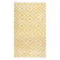 vidaXL Outdoor-Teppich Flachgewebe 115x170 cm Gelb und Beige vidaXL Outdoor-Teppich Flachgewebe 115x170 cm Gelb und Beige