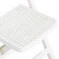 vidaXL Klappbare Gartenstühle 4 Stk. PP Weiß vidaXL Klappbare Gartenstühle 4 Stk. PP Weiß