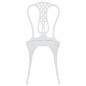 vidaXL 3-tlg. Bistro-Set Aluminiumguss Weiß vidaXL 3-tlg. Bistro-Set Aluminiumguss Weiß
