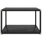 vidaXL Couchtisch Schwarz 60x60x35 cm Hartglas vidaXL Couchtisch Schwarz 60x60x35 cm Hartglas