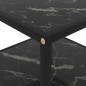 vidaXL Couchtisch Schwarz 60x60x35 cm Hartglas vidaXL Couchtisch Schwarz 60x60x35 cm Hartglas