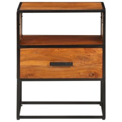 vidaXL Nachttisch 40x30x50 cm Massivholz Akazie 