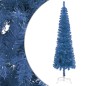 vidaXL Schlanker Weihnachtsbaum Blau 240 cm vidaXL Schlanker Weihnachtsbaum Blau 240 cm