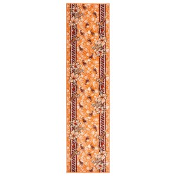 vidaXL Teppichläufer BCF Terrakottarot 100x500 cm