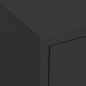 vidaXL Lagerschrank Anthrazit 80x35x101,5 cm Stahl vidaXL Lagerschrank Anthrazit 80x35x101,5 cm Stahl