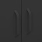 vidaXL Lagerschrank Anthrazit 80x35x101,5 cm Stahl vidaXL Lagerschrank Anthrazit 80x35x101,5 cm Stahl