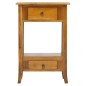 vidaXL Konsolentisch mit Schubladen 50x30x75 cm Massivholz Mahagoni vidaXL Konsolentisch mit Schubladen 50x30x75 cm Massivholz Mahagoni