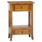 vidaXL Konsolentisch mit Schubladen 50x30x75 cm Massivholz Mahagoni vidaXL Konsolentisch mit Schubladen 50x30x75 cm Massivholz Mahagoni