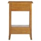 vidaXL Konsolentisch mit Schubladen 50x30x75 cm Massivholz Mahagoni vidaXL Konsolentisch mit Schubladen 50x30x75 cm Massivholz Mahagoni