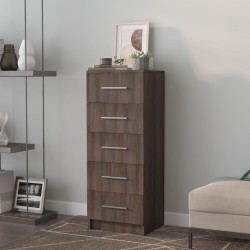 vidaXL Schubladenkommode Sonoma-Eiche 41x35x106 cm Holzwerkstoff