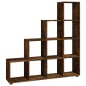 vidaXL Treppenregal Räuchereiche 142 cm Holzwerkstoff vidaXL Treppenregal Räuchereiche 142 cm Holzwerkstoff
