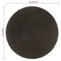 vidaXL Wendeteppich Geflochten Anthrazit und Natur 90 cm Jute Rund vidaXL Wendeteppich Geflochten Anthrazit und Natur 90 cm Jute Rund
