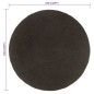 vidaXL Wendeteppich Geflochten Anthrazit und Natur 150 cm Jute Rund vidaXL Wendeteppich Geflochten Anthrazit und Natur 150 cm Jute Rund