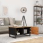 vidaXL Couchtisch 80x50x40 cm Altholz Massiv & Holzwerkstoff vidaXL Couchtisch 80x50x40 cm Altholz Massiv & Holzwerkstoff