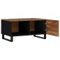 vidaXL Couchtisch 80x50x40 cm Altholz Massiv & Holzwerkstoff vidaXL Couchtisch 80x50x40 cm Altholz Massiv & Holzwerkstoff