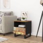 vidaXL Nachttisch Altholz Massiv & Holzwerkstoff vidaXL Nachttisch Altholz Massiv & Holzwerkstoff