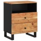 vidaXL Nachttisch 50x33x62 cm Massivholz Akazie & Holzwerkstoff vidaXL Nachttisch 50x33x62 cm Massivholz Akazie & Holzwerkstoff