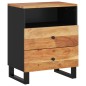 vidaXL Nachttisch 50x33x62 cm Massivholz Akazie & Holzwerkstoff vidaXL Nachttisch 50x33x62 cm Massivholz Akazie & Holzwerkstoff