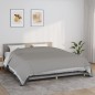 vidaXL Gewichtsdecke Grau 235x290 cm 11 kg Stoff vidaXL Gewichtsdecke Grau 235x290 cm 11 kg Stoff