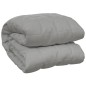 vidaXL Gewichtsdecke Grau 235x290 cm 11 kg Stoff vidaXL Gewichtsdecke Grau 235x290 cm 11 kg Stoff