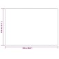 vidaXL Gewichtsdecke mit Bezug Grau 155x220 cm 11 kg Stoff vidaXL Gewichtsdecke mit Bezug Grau 155x220 cm 11 kg Stoff