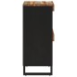 vidaXL Beistelltisch 60x33x75 cm Altholz Massiv vidaXL Beistelltisch 60x33x75 cm Altholz Massiv
