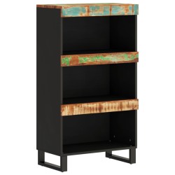 vidaXL Beistelltisch 60x33x107 cm Altholz Massiv