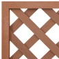 vidaXL Blumenkasten mit Rankgitter Braun 65x33x135 cm WPC vidaXL Blumenkasten mit Rankgitter Braun 65x33x135 cm WPC