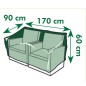 Nature Gartenmöbel-Abdeckung für 2-Sitzer Lounge 170x90x60 cm Nature Gartenmöbel-Abdeckung für 2-Sitzer Lounge 170x90x60 cm