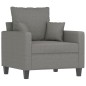 Sofasessel Dunkelgrau 60 cm Stoff Sofasessel Dunkelgrau 60 cm Stoff