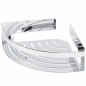 Tiger Eckablage für Dusche Caddy Chrom Groß 1400630346 Tiger Eckablage für Dusche Caddy Chrom Groß 1400630346