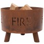 RedFire Feuerschale Fulla Rostbraun 88030 RedFire Feuerschale Fulla Rostbraun 88030