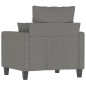 Sofasessel Dunkelgrau 60 cm Stoff Sofasessel Dunkelgrau 60 cm Stoff
