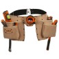 Toolpack Profi-Doppelholster-Werkzeuggürtel Elite Beige Toolpack Profi-Doppelholster-Werkzeuggürtel Elite Beige