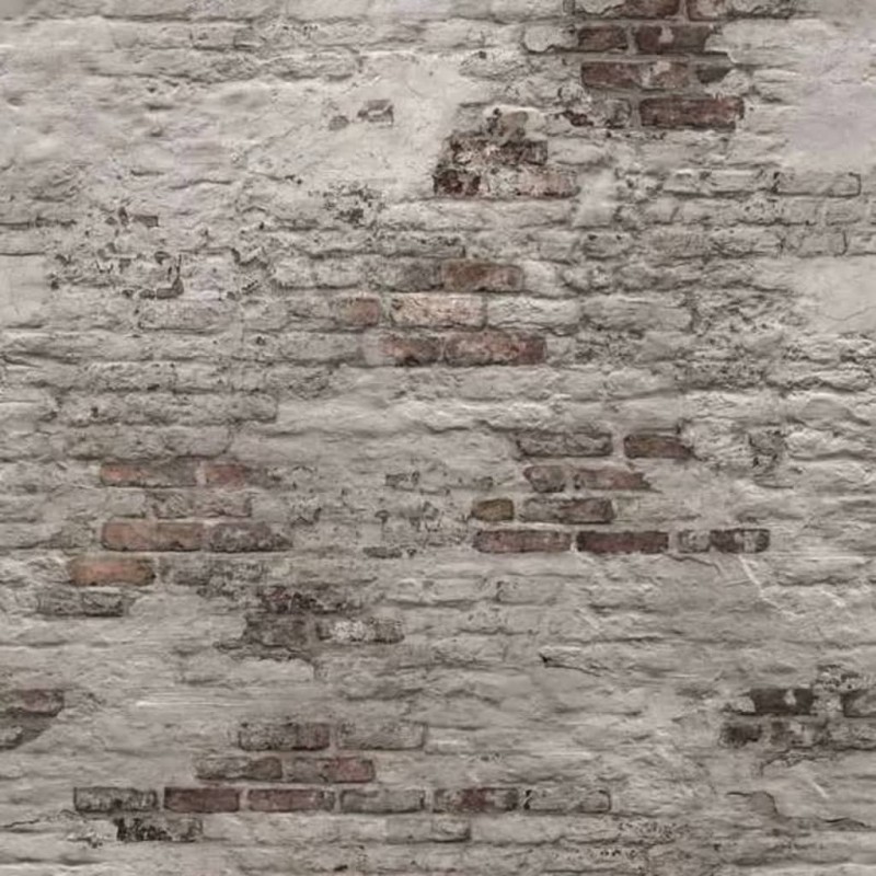 DUTCH WALLCOVERINGS Fototapete Old Brick Wall Grau DUTCH WALLCOVERINGS Fototapete Old Brick Wall Grau