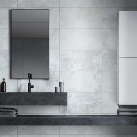 Grosfillex Wandfliesen Gx Wall+ 11 Stk. Stein-Optik 30x60 cm Grau
